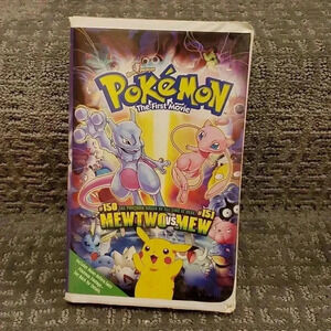 Pokemon First Movie VHS firm price
